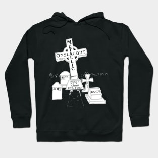 Metallic Onslaught Graveyard Hoodie